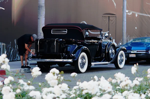 Klasik Amerikan arabası. 