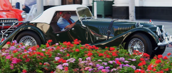 Klasik 1950'li yıllarda Avrupa spor araba 