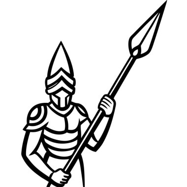 Bir Mızrak Tutma, Antik Savaş Sembolü