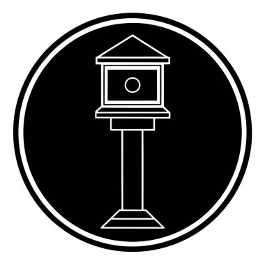 Dijital Grafikler ve Yaratıcı Uygulamalar için Modern Post Simge Vektörü İllüstrasyon Tasarımı