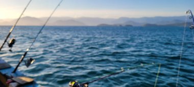 Balıkçı oltasıyla açık deniz balıkçılığı