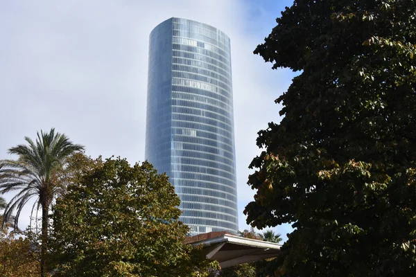 Modern şehir Bilbao, İspanya. 