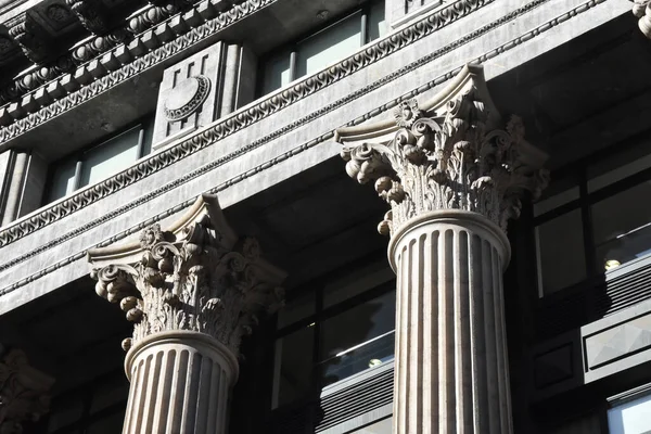 İspanya Bilbao 'daki bina detayları 