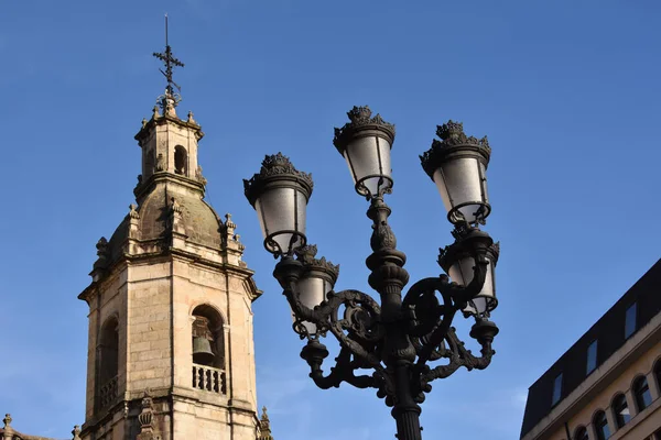 Eski lamba ve San Nicolas Kilisesi, Bilbao, İspanya 