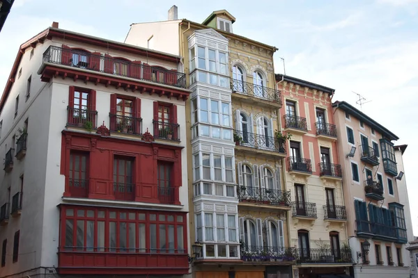 Bilbao, İspanya 'daki eski ev.