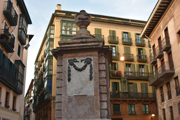 Bilbao şehrindeki çeşme, İspanya