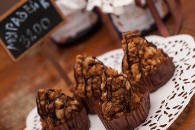 karanlık kurabiye pasta portre