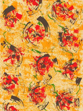 Canlı sanatsal detaylara sahip çağdaş soyut doku.