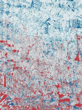 Organik boyalı şekilli soyut modern doku.