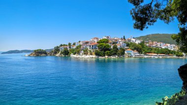 Skiathos town, Yunanistan'ın adalarında