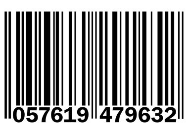 siyah kontur barkod