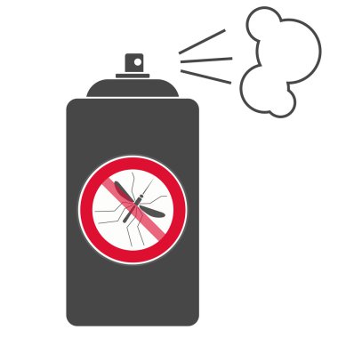 Sivrisinek iz yok bir sprey geçti kırmızı olabilir