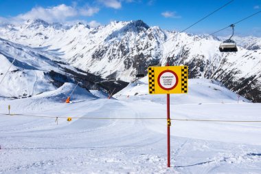 Kayak alanında kapalı işareti kaldırma