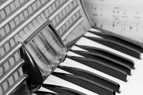 Musikinstrument Akkordeon — Stockfoto