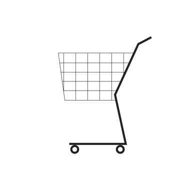 Shooping sepeti sembolü. Simge