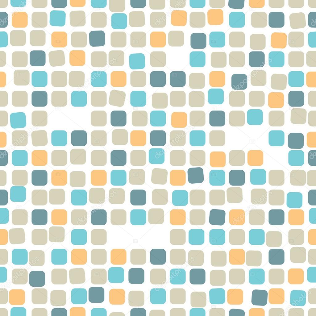 Colorful mosaic seamless pattern.Tile