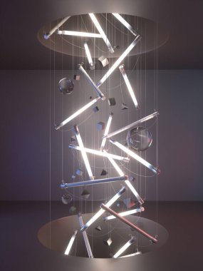 Flüoresan lambaları çıkartın.