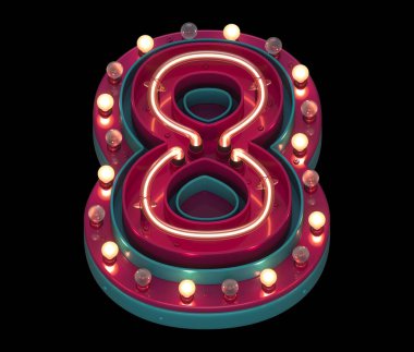 8 numaralı işaret ışığı.