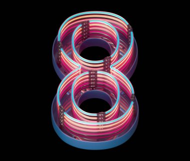 8 numaralı işaret ışığı.