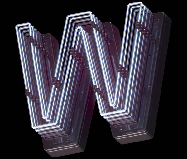 Fonte Letter Neon Light — Photo