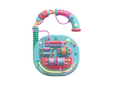 Altı boru numarası, işaret, sembol