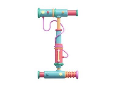 Neon pipo yazı tipi yazıyorum.