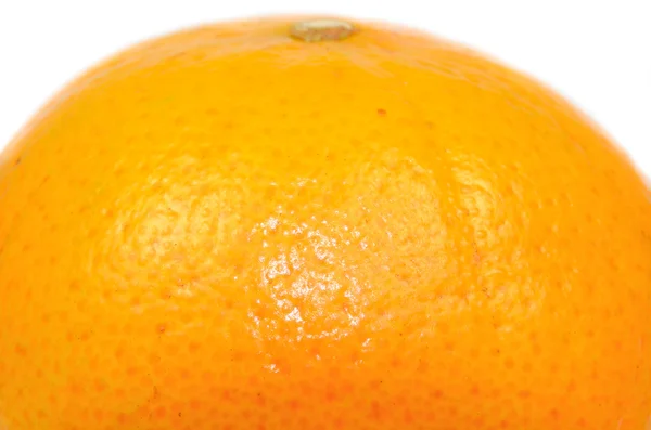 Zbliżenie na białym tle pomarańczowy — Zdjęcie stockowe