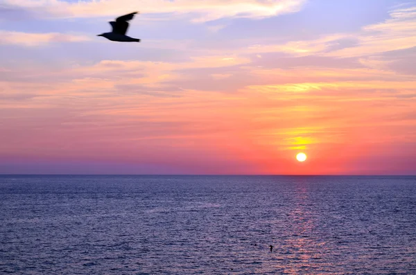 海に沈む夕日 — ストック写真