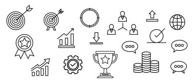 Mesleki İş Finansmanı ve Yatırım Stratejisi Satırı Uygulamalar ve Web Tasarımı için Simge Ayarlandı.