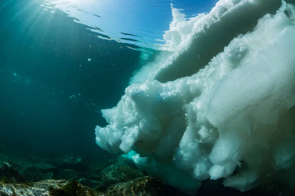 Drift Ice Rausu Hokkaido Giappone — Foto Stock