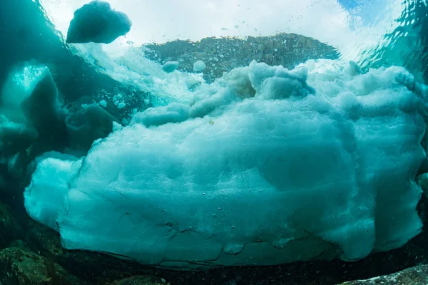 Drift Ice Rausu Hokkaido Giappone — Foto Stock