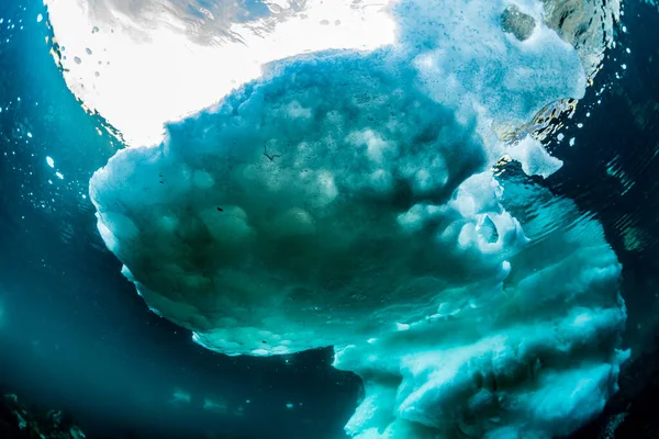 Sürüklenen Buz Rausu Hokkaido Japonya — Stok fotoğraf