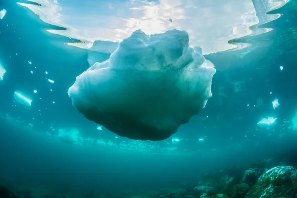 Drift Ice Rausu Hokkaido Japão — Fotografia de Stock