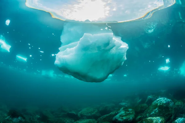 Drift Ice Rausu Hokkaido Japan — Stockfoto