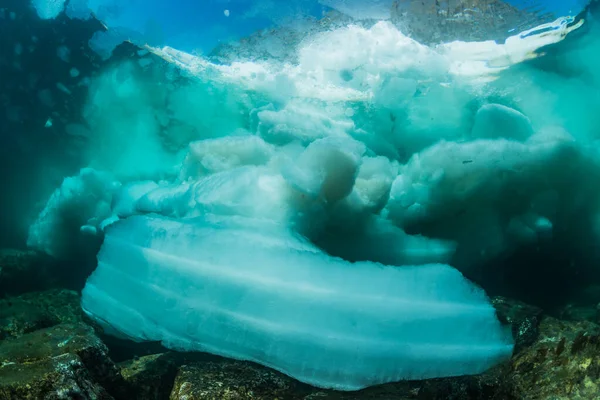 Hielo Deriva Rausu Hokkaido Japón — Foto de Stock