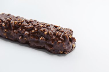 Gölge olan fıstık Crunch çubuk.