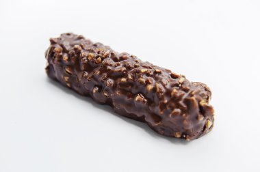 Gölge olan fıstık Crunch çubuk.