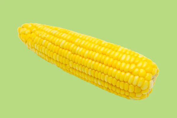 Corn isolated on a colorful background. — Stock Photo, Image