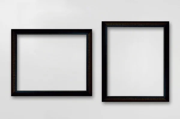 beyaz zemin üzerinde boş çerçeve.