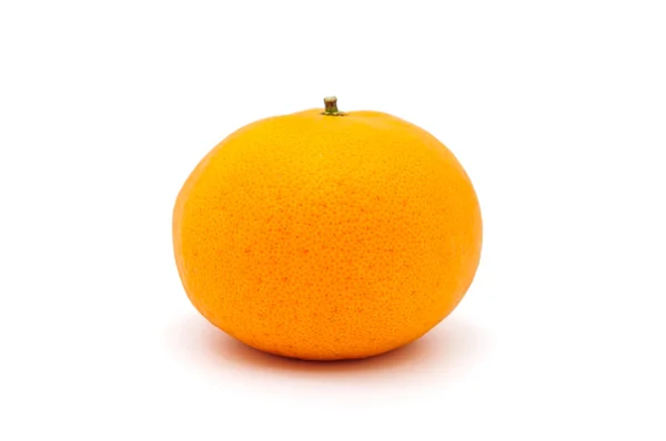 Mandarin orange with shadow. — Stock Photo, Image