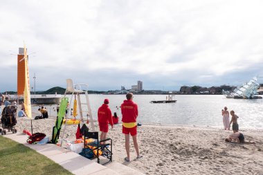 Cankurtaranlar plaj yaz güvenliğinde koruma altında