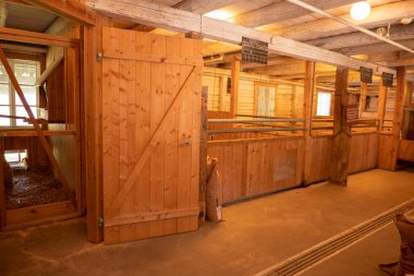 ahşap doğal iç çiftlik eski batı kasabası