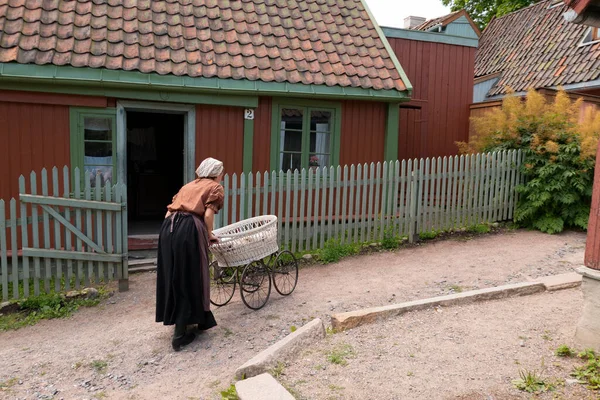Eski köy tarihinin eski dış mimarı.