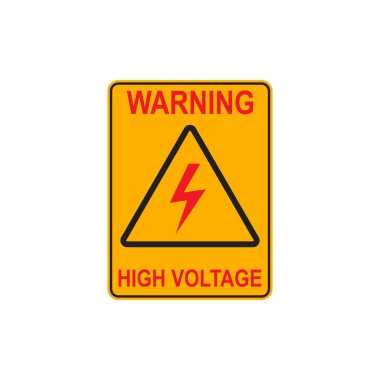 Warning or Danger Sign Icon Set Vector Design.