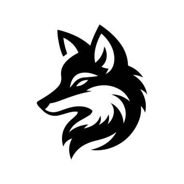 Tilki silueti ayarlandı - izole vektör