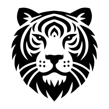 Kaplan başı siluetleri vektör ayarlar