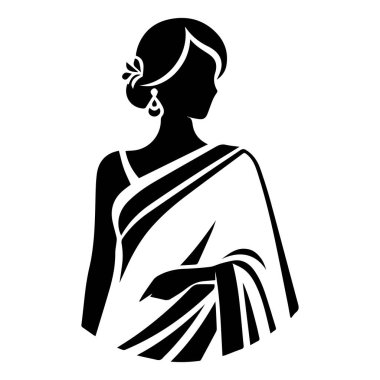 Doğal güzellik bakım siluetleri simge simgesi seti