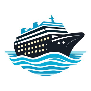 Seyir mangası siluet vektörü