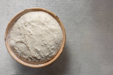 Ekşi hamurun mayalanması. Hamur yükselme süreci