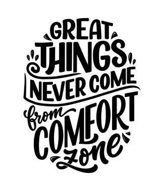 Aile hakkında modern el yazısı tarzında el yazması harfler. Baskı ve poster tasarımı için ilham. Vektör illüstrasyonu